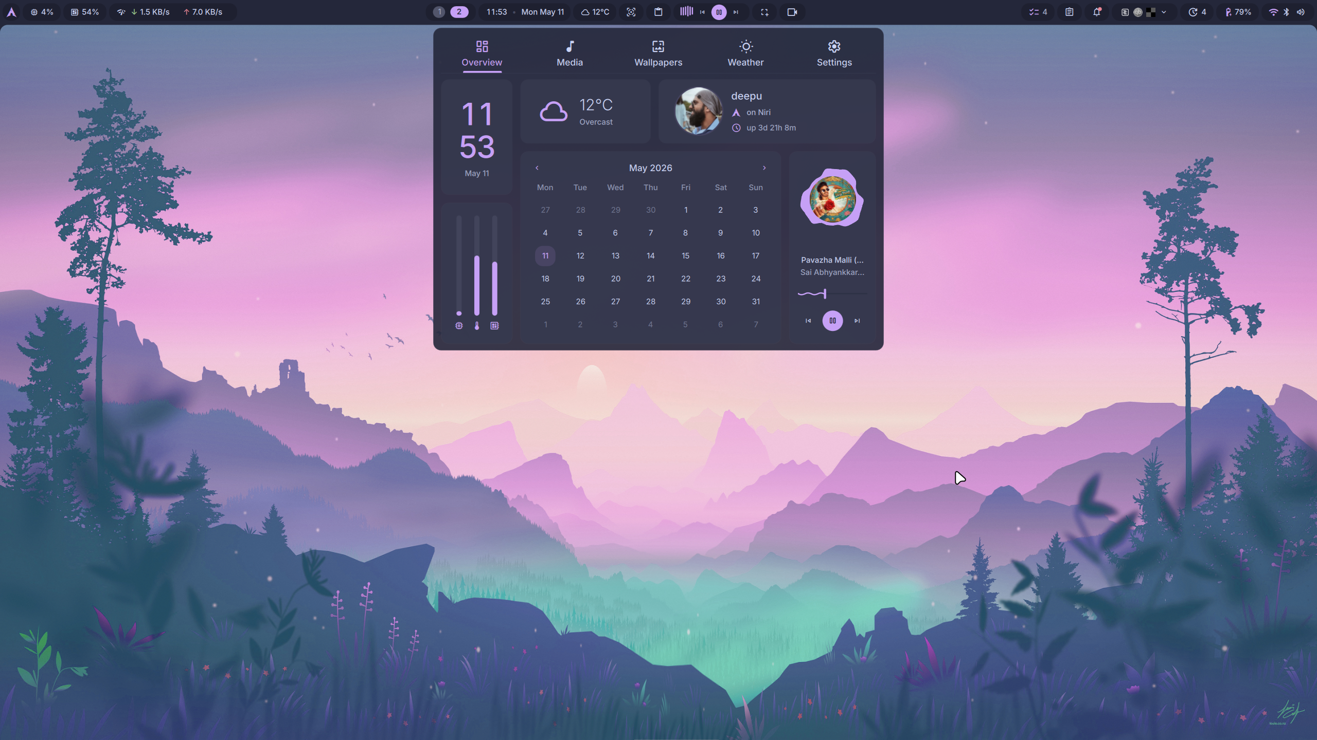My fully offline AI-assisted Linux development machine